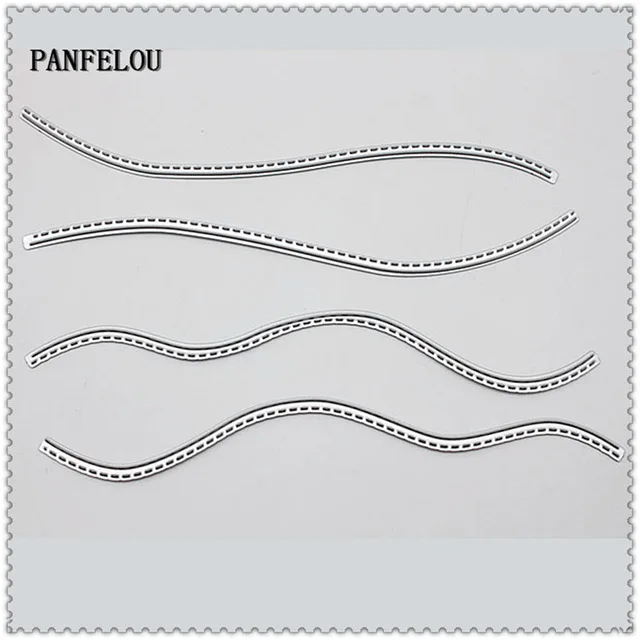 PANFELOU металл ремесло скелеты бумаги высечки штампы для скрапбукинга/DIY Рождество Свадьба Хэллоуин карты - Цвет: As picture