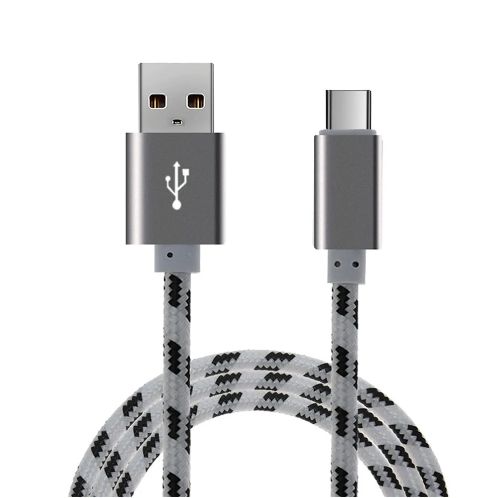 1 м Тип usb C UBS-C 2A быстрой зарядки Тип-C кабель синхронизации данных для samsung