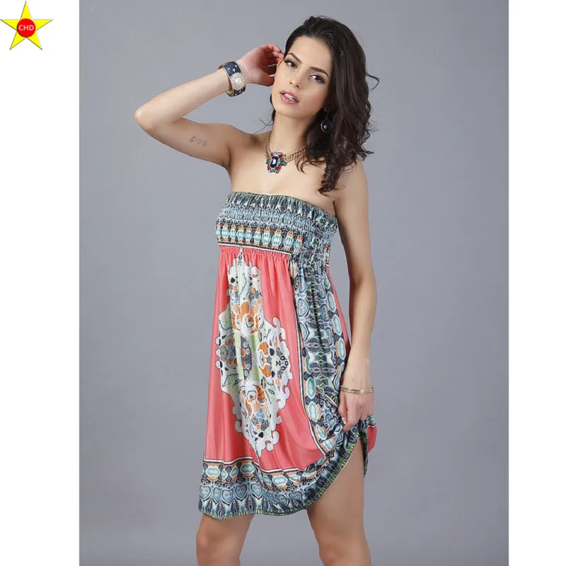 В богемном стиле 2019 Лето Стиль размера плюс повседневное женское платье с