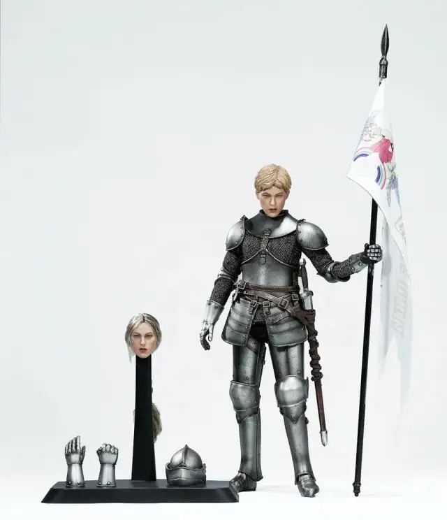 POPTOYS EX19 1/6 святая женщина рыцарь 2 головы Женский воин коллекции экшен-фигурок