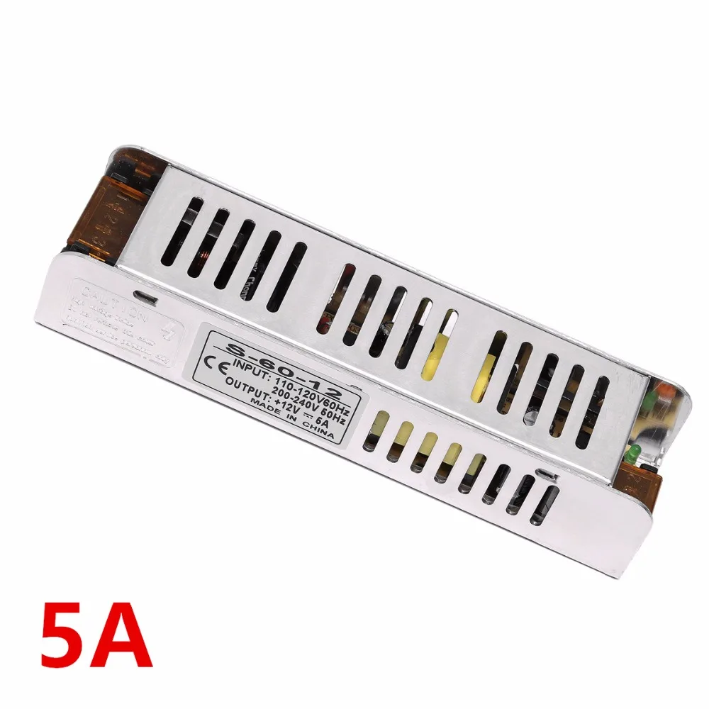 AC 110 V 220 DC/DC 12 led трансформаторы 1A 5A 10A 15A 20A 30A 5050 Светодиодные ленты водителя СИД