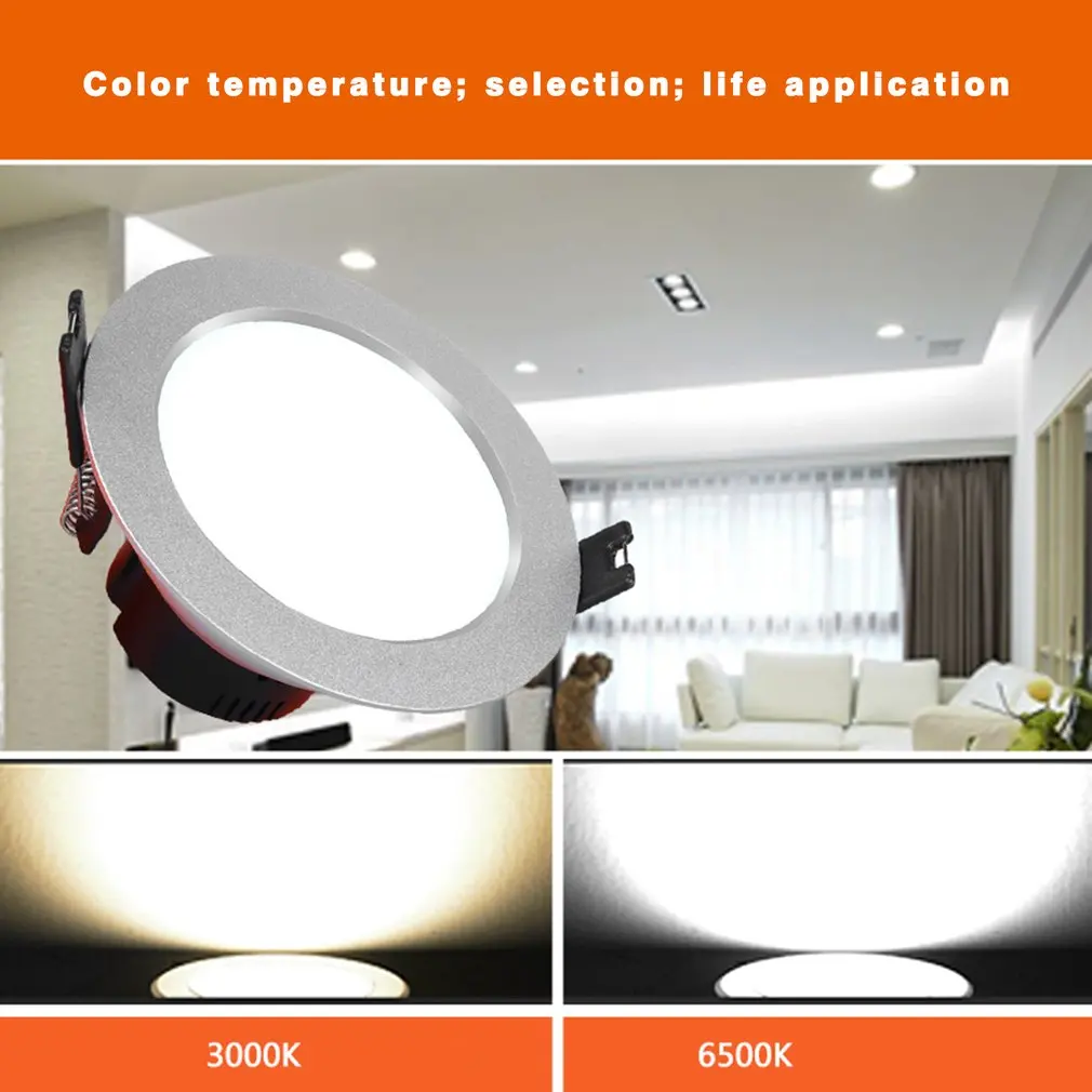 Светильник лампа для спальни кухни внутреннего освещения Светодиодный точечный