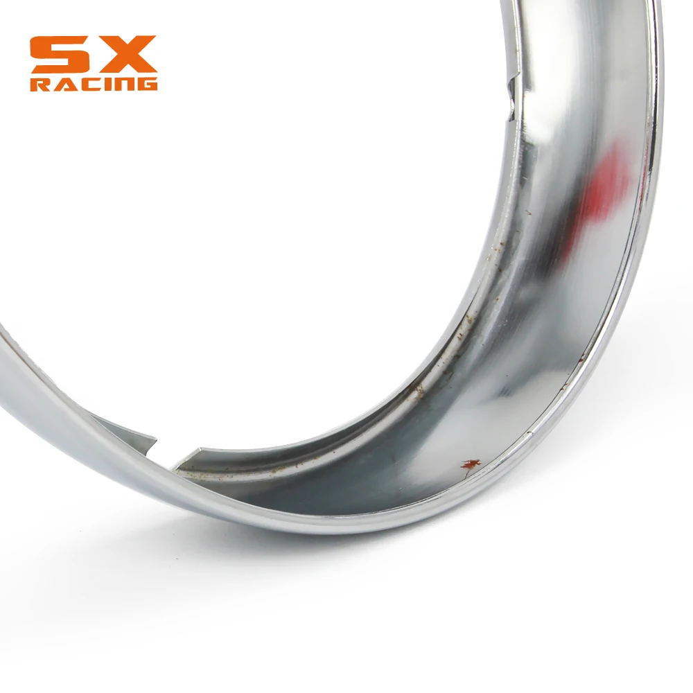 

Motorcycle7" Chrome Headlight Headlamp Trim Ring For Harley Electra Street Glide Touring