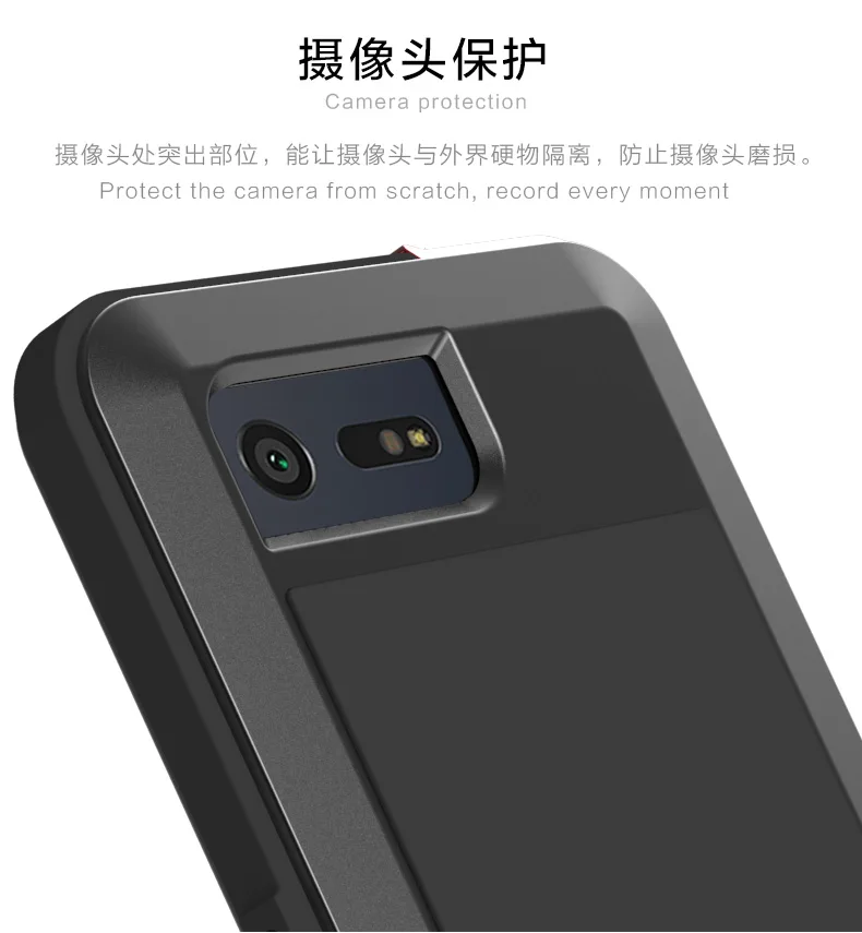 LOVE MEI мощная капля грязи Водонепроницаемость gorilla glass+ Алюминиевый металлический защитный чехол для sony Xperia Z3 Z4 Z5/XA1 Ultra/M5/T2