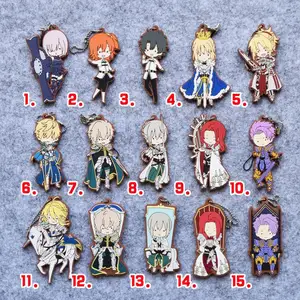 Судьбабольшой заказ, аниме FGO Mash Fujimaru Ritsuka Altria Saber, резиновый брелок