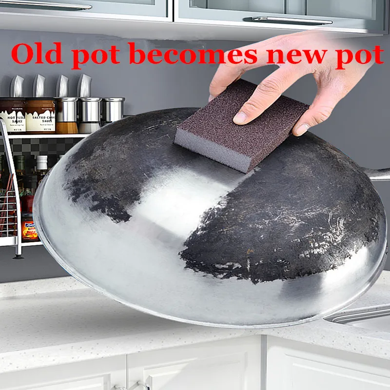 1/5/10 шт губка волшебная ластик для кухни Удаление ржавчины очистка хлопок