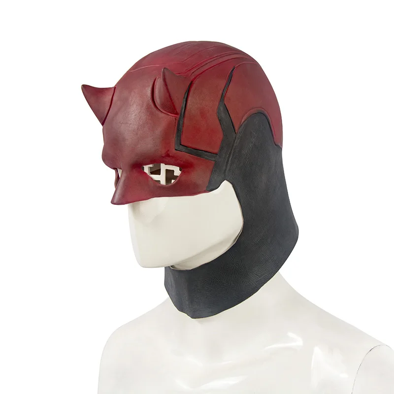 MANLUYUNXIAO Маска «daredevil» Marvel игрушки фильм косплей коллекционные игрушки реквизит мужские латексные Вечерние Маски для Хэллоуина