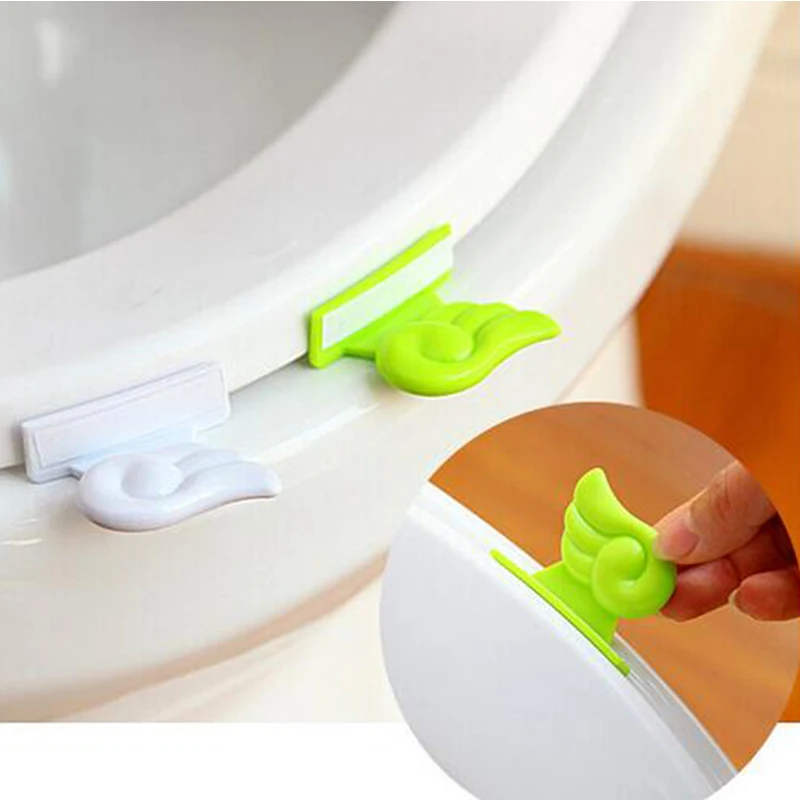 

HOMETREE 1 Pcs Toilet Seat Lifters Handle Uncovery Flip Toilet Cover Lifter Avoid Touching Toilet Seat Clean Bathroom Tools H609