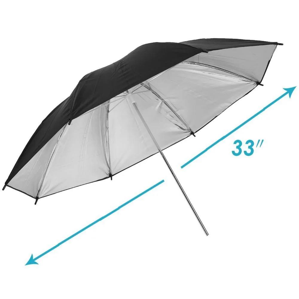 2 шт. светоотражающие зонты для фотостудии 33/84 см|translucent umbrella|white translucentumbrella translucent |