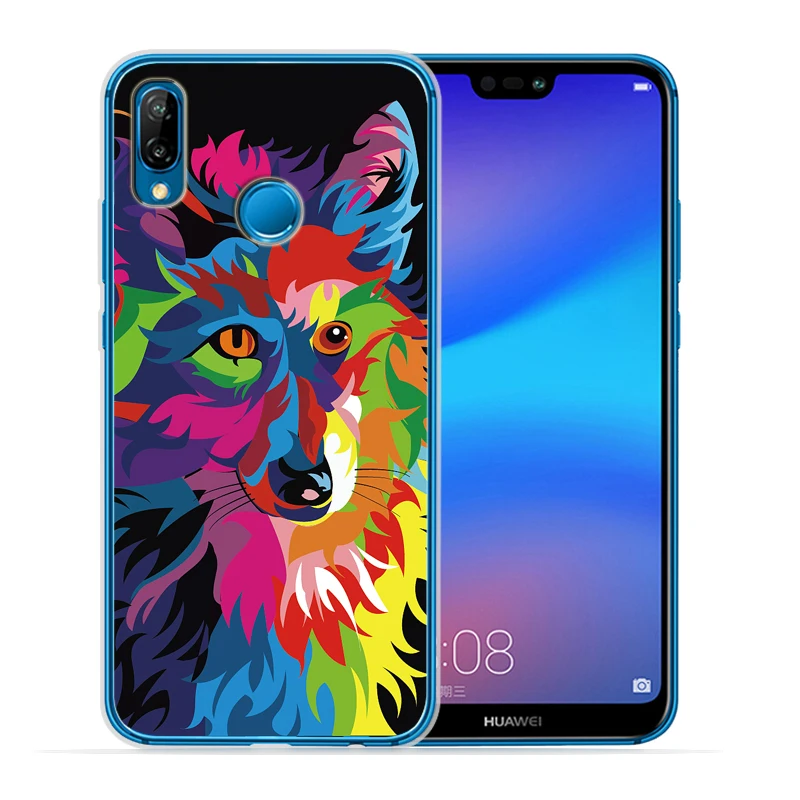 Властный волк для huawei P30 P20 Lite Pro P10 Lite P8Lite P9Lite P Smart mate 9 10 20 Lite Pro Мягкий бампер чехол для телефона