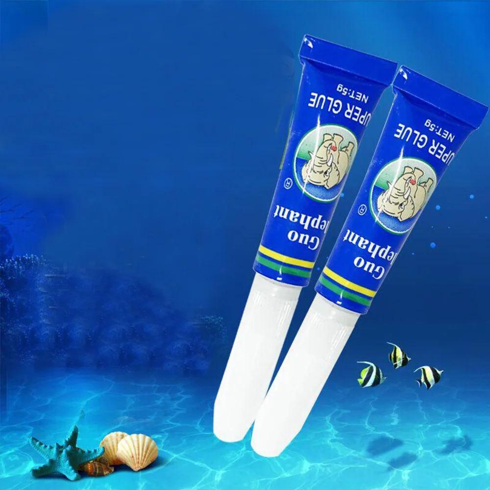 Водный растительный клей Гуо слон цианоакрилатный специальная формула для