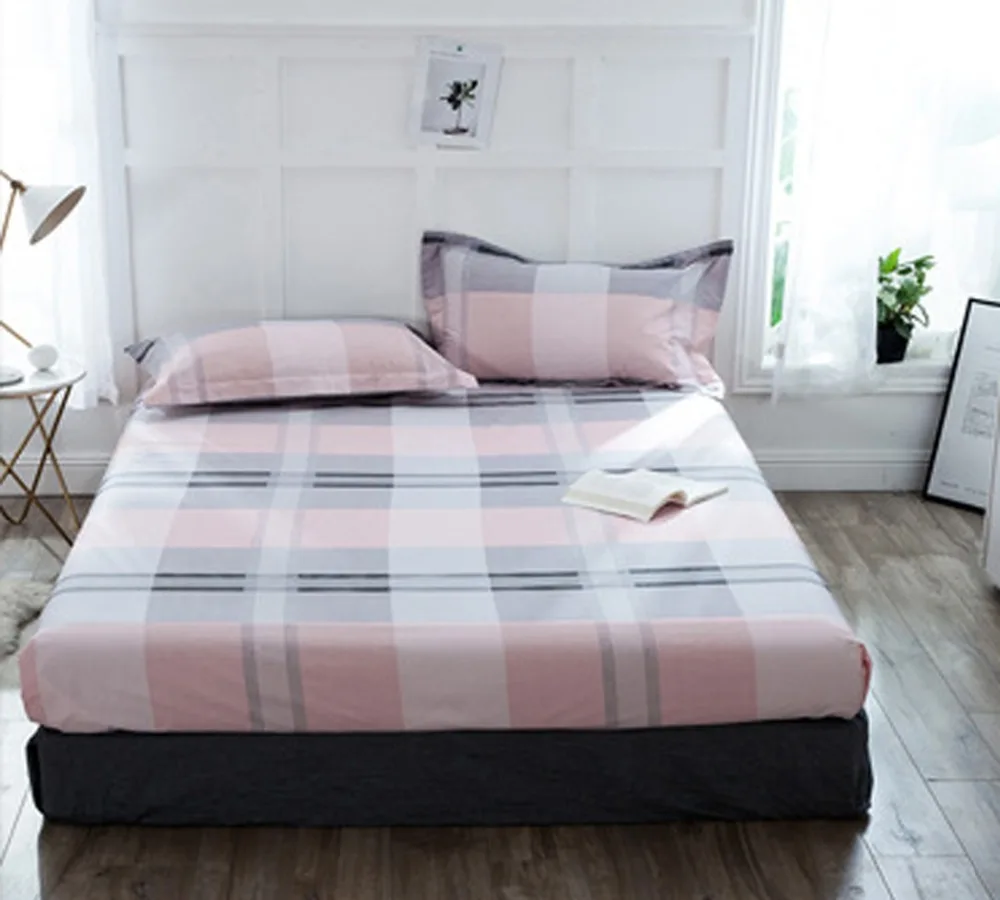 1 шт. хлопок простыня спальня одно двойное покрывало на кровать Дом Твин Полный