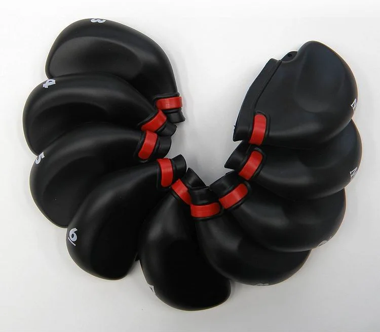 Бесплатная доставка 9 шт. в упаковке резиновые накладки на голову из ПВХ для