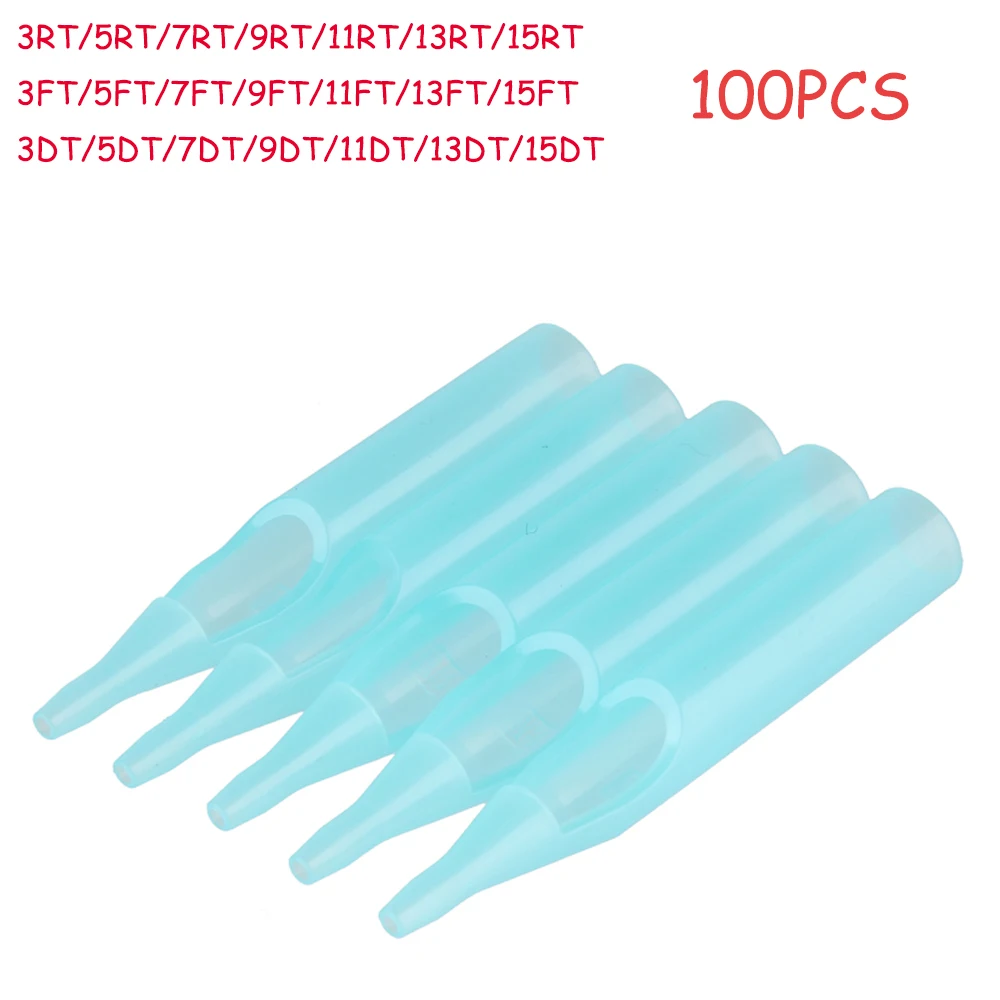 BEAUTY7 100 шт. синий Перманентный макияж иглы татуировки стерильные одноразовые