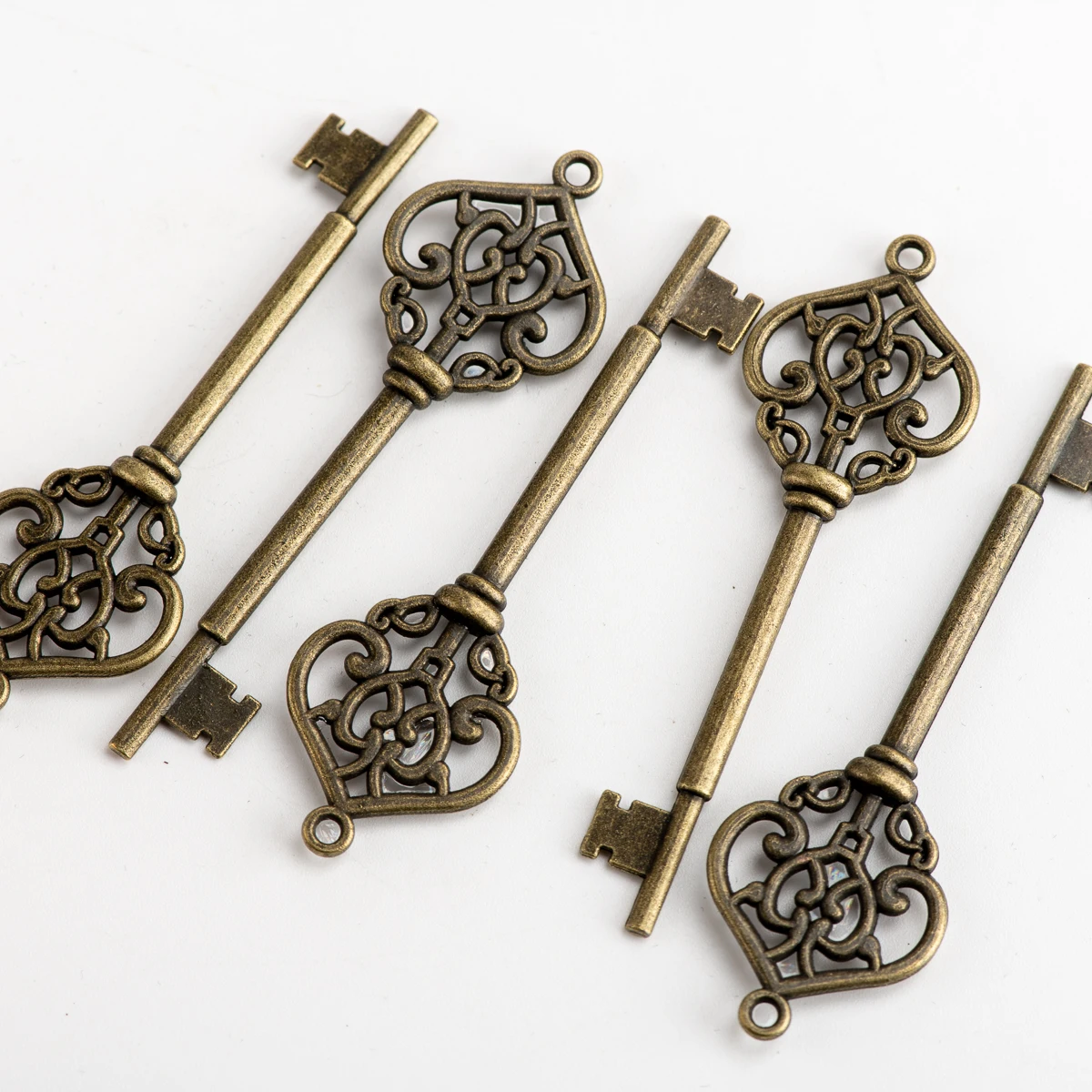 Подвеска сделай сам из сплава в форме ключа фурнитура для ювелирных изделий