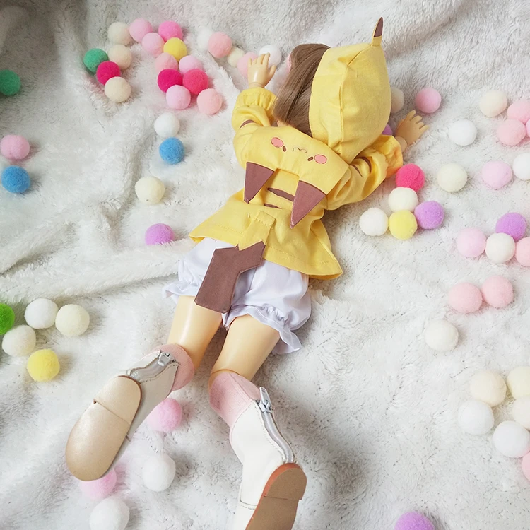 BJD SD куклы Пикачу ткани для 1/3 1/4 1/6 тонкий bjd одежда | Игрушки и хобби