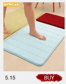 RFWCAK 60x180 см европейский домашний длинный напольный коврик, ковер для кухни, коврик для гостиной, спальни, ванной комнаты, коврик для ванной в прихожей