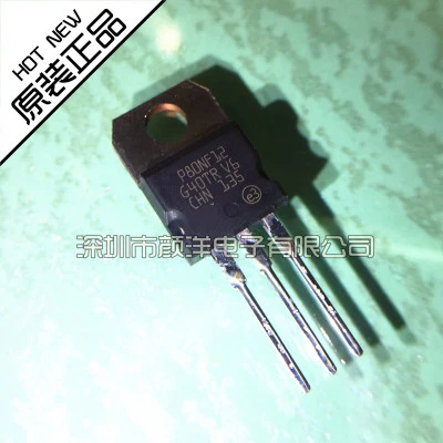 20 шт. STP80NF12 TO 220 STP80NF TO220 P80NF12 80NF12 полевая МОП трубка IC новый и оригинальный|Запасные