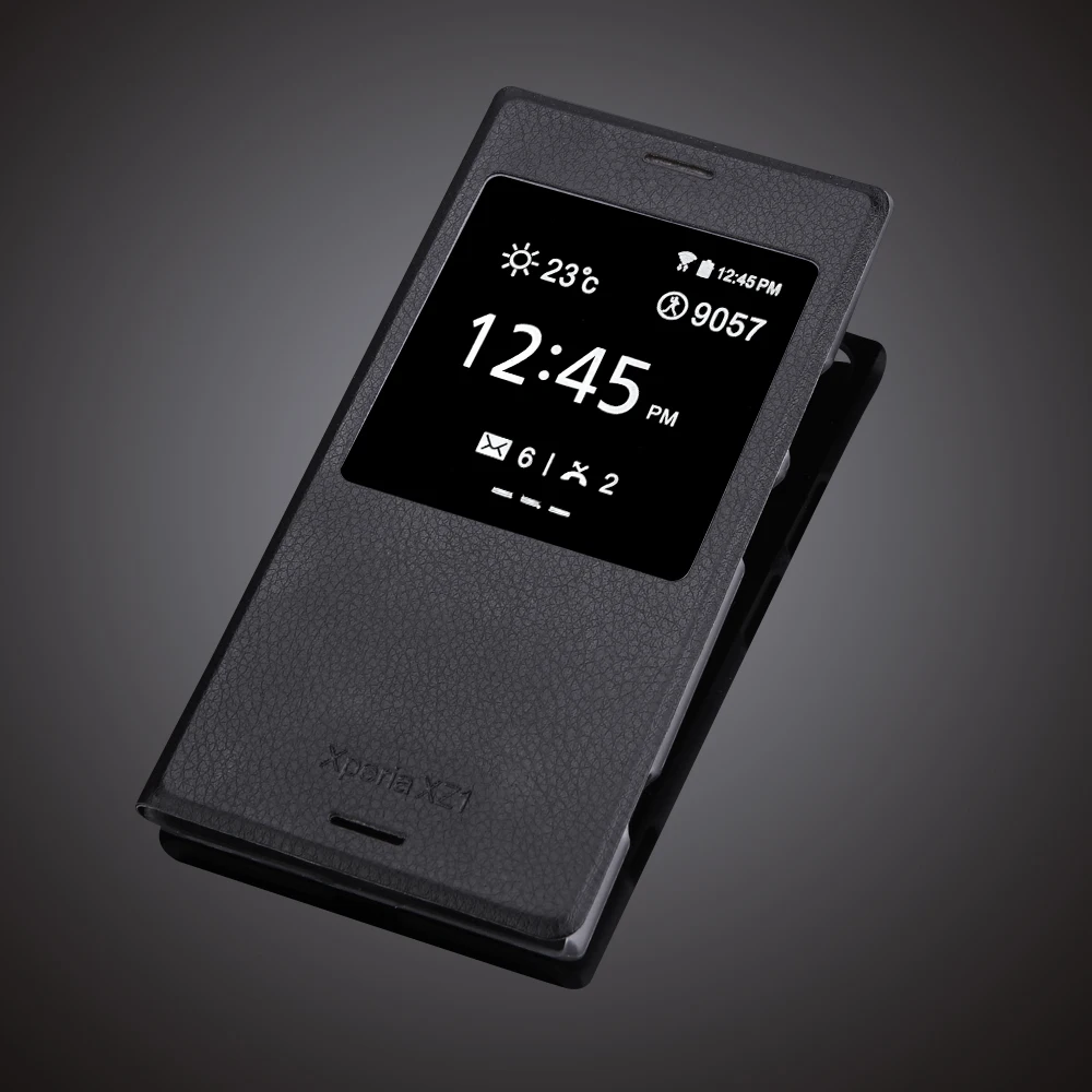 Новое поступление роскошный защитный чехол для телефона Sony Xperia XZ1 G8341 F8342 флип XZ 1