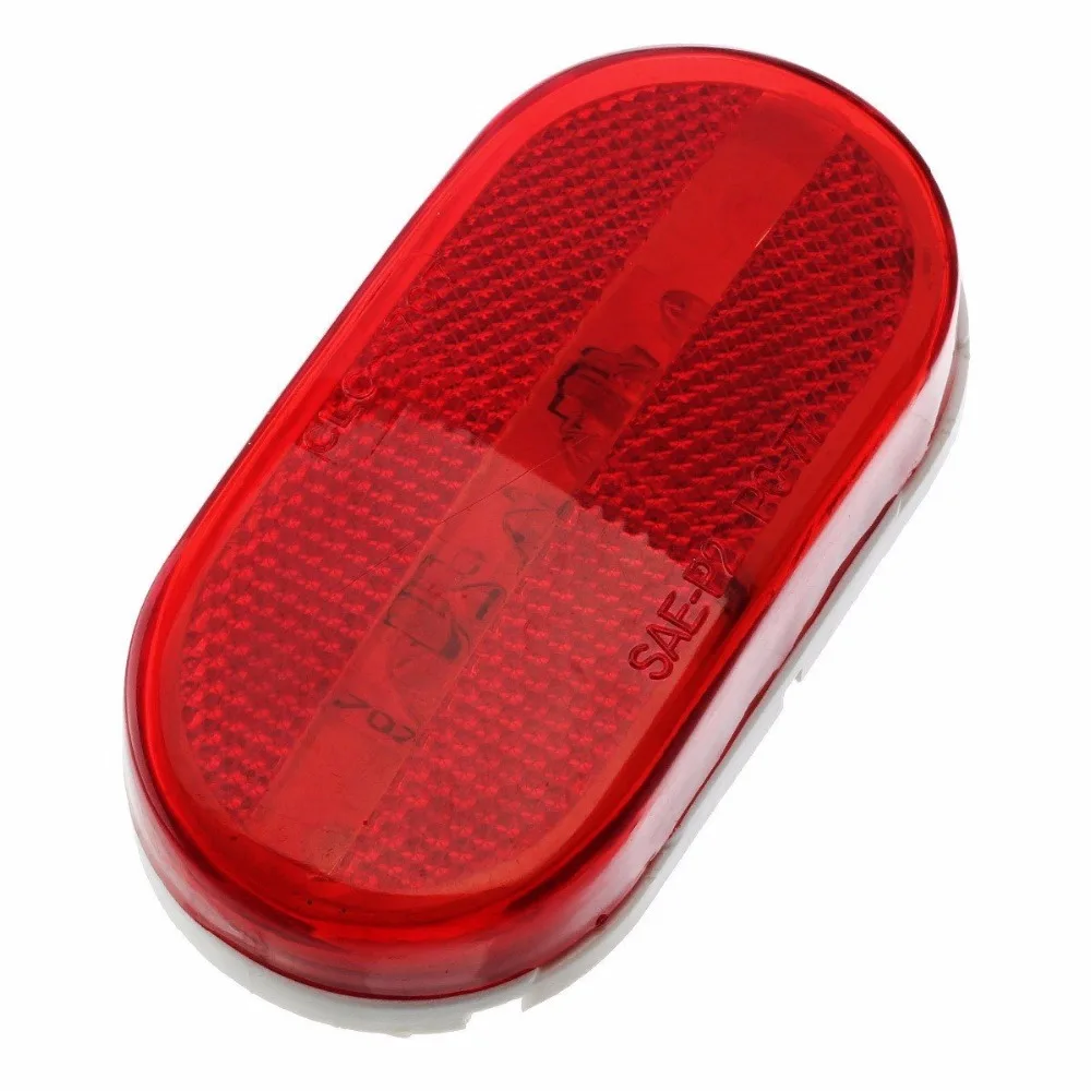 Светодиодный Маркер KEYECU 2 шт. красные Контурные лампы для автобуса грузовика