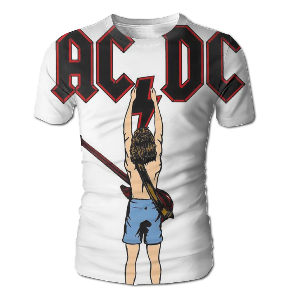 ACDC Для Мужчин's Футболки для женщин короткий рукав Футболка с принтом мужчин S|full
