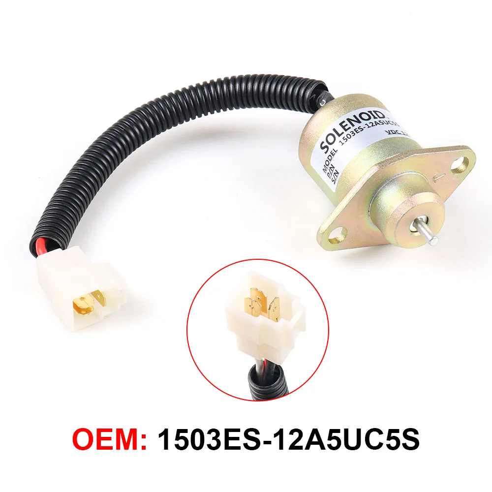 1503ES-12A5UC5S SA-4569-T 12В топливный соленоидный выключатель для Kubota 05 серии D905 D1005 V1205 V1305 V1505 17594-6001-4 17454-60010