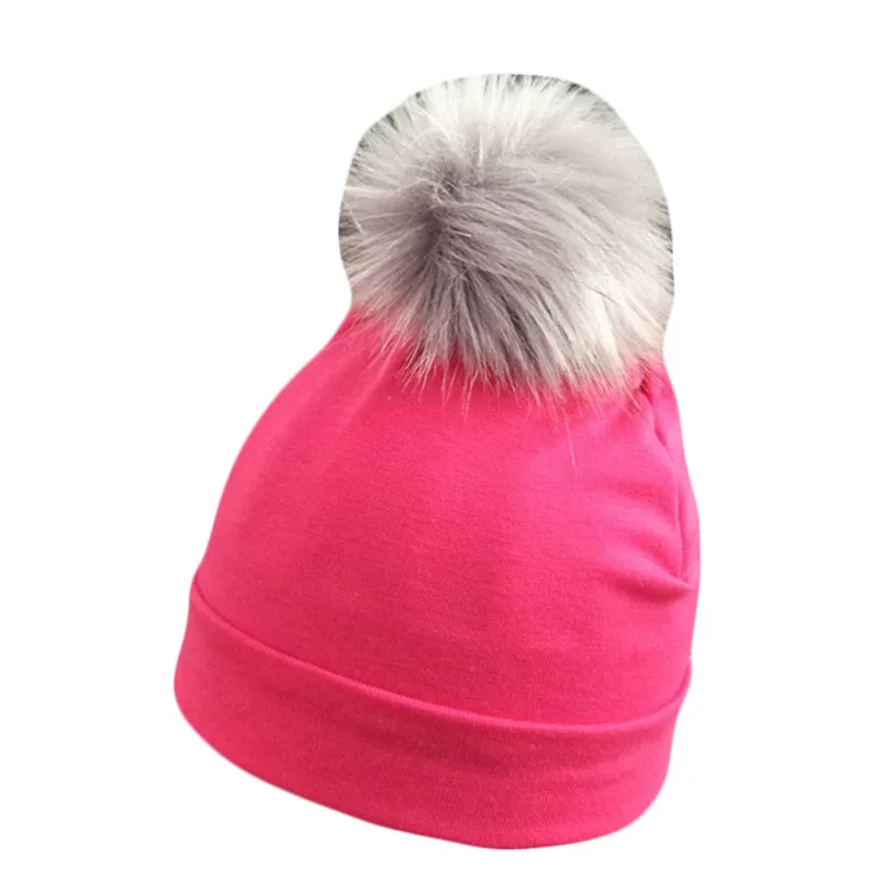 rose hat Новая весенне-Осенняя детская шапка, комплект для мальчиков и девочек, шарф, зимний теплый шейный платок, детские вязаные шапки, комплекты с воротником, хлопковые детские шапки, шарф - Цвет: rose hat
