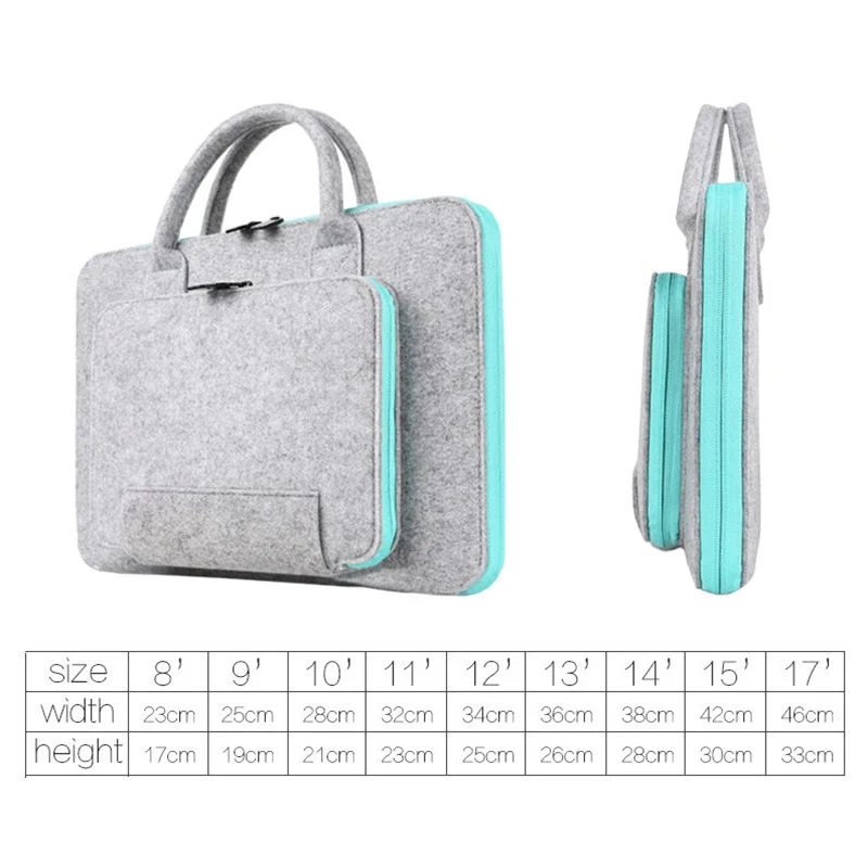 Сумка для ноутбука/Сумка Macbook Air/Pro 11/13/15/17 дюймов универсальная Macbook/Lenovo/Acer/Sumsung/Dell