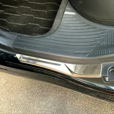 Наружная Накладка на порог двери из нержавеющей стали 4 шт. для Subaru Forester