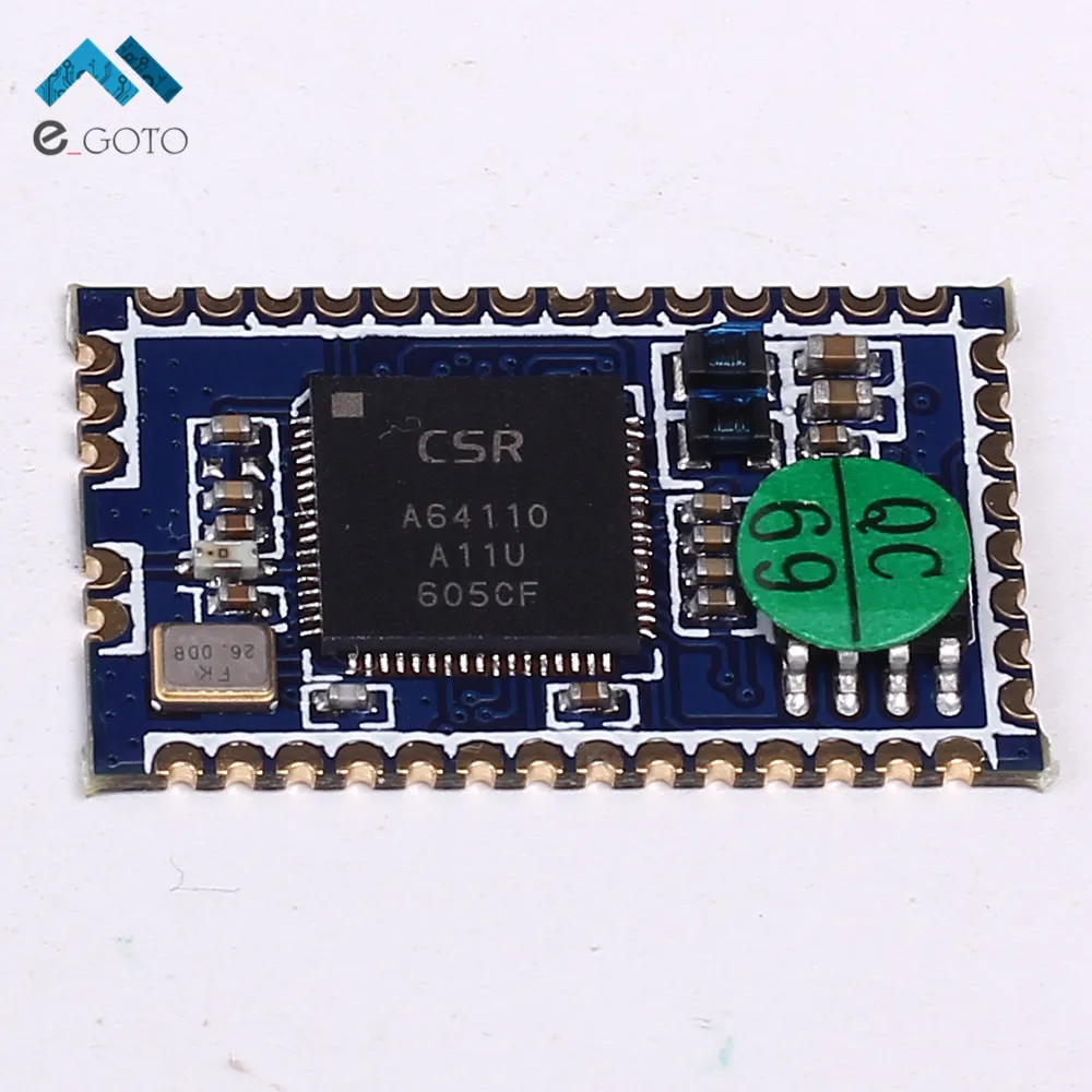 CSRA64110 Беспроводной модуль Bluetooth Audio BLE 4 0 2 Mono аналоговый Выход доска Поддержка USB
