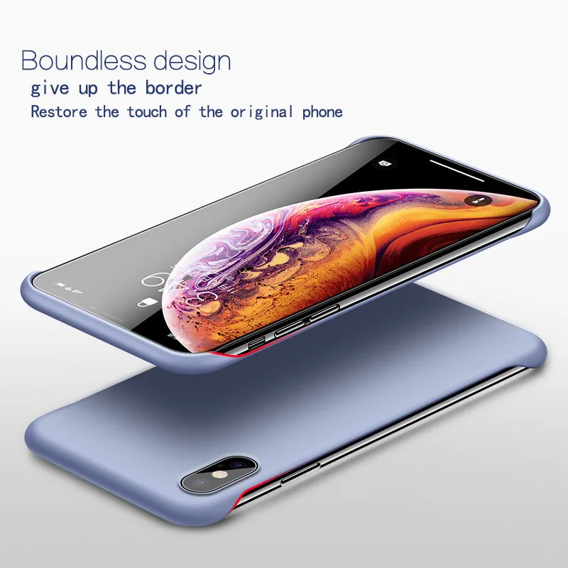 Чехол для телефона iPhone 11 6 6S 7 8 Plus XR X XS Pro Max безрамный твердый матовый | Мобильные
