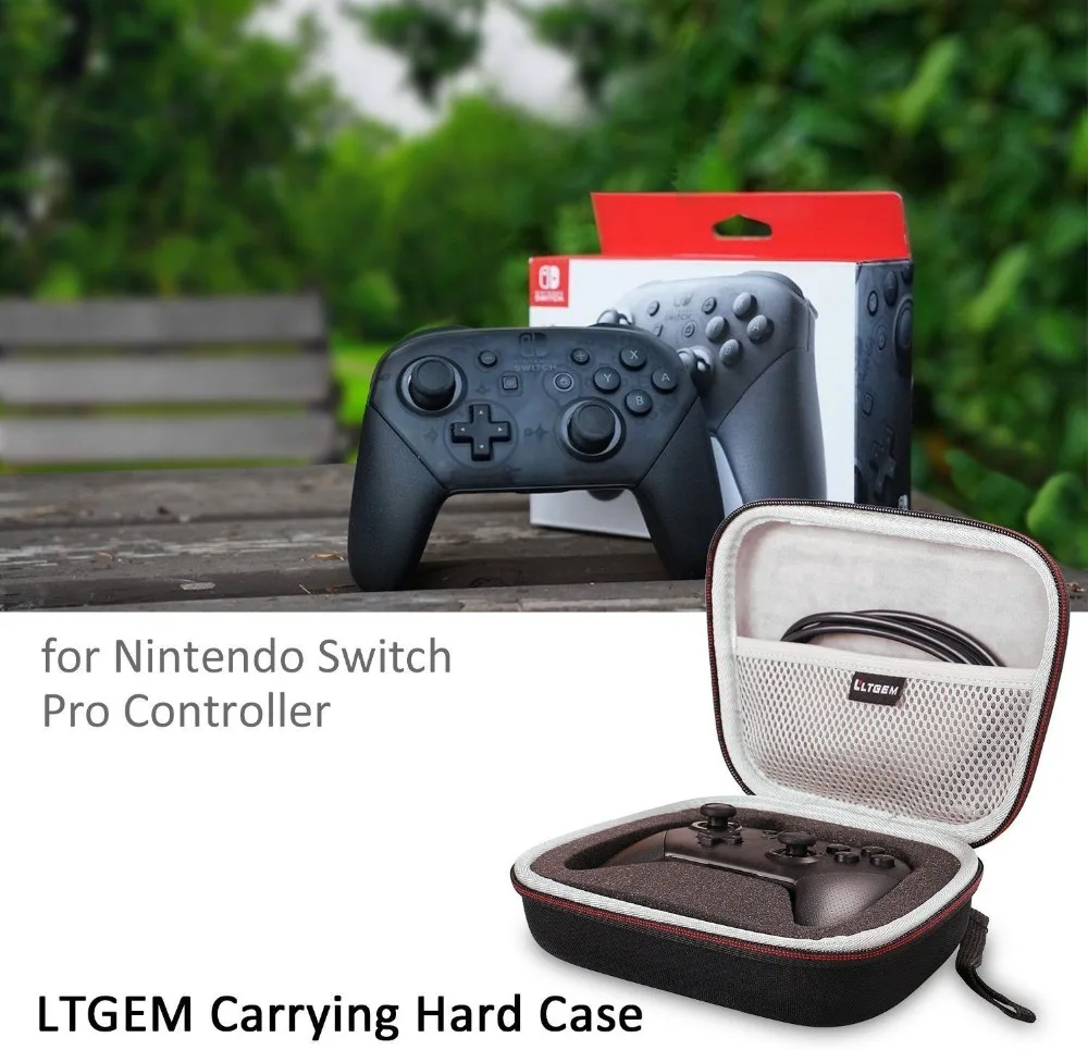 LTGEM жесткий чехол для nintendo Switch Pro контроллер дорожная сумка для хранения