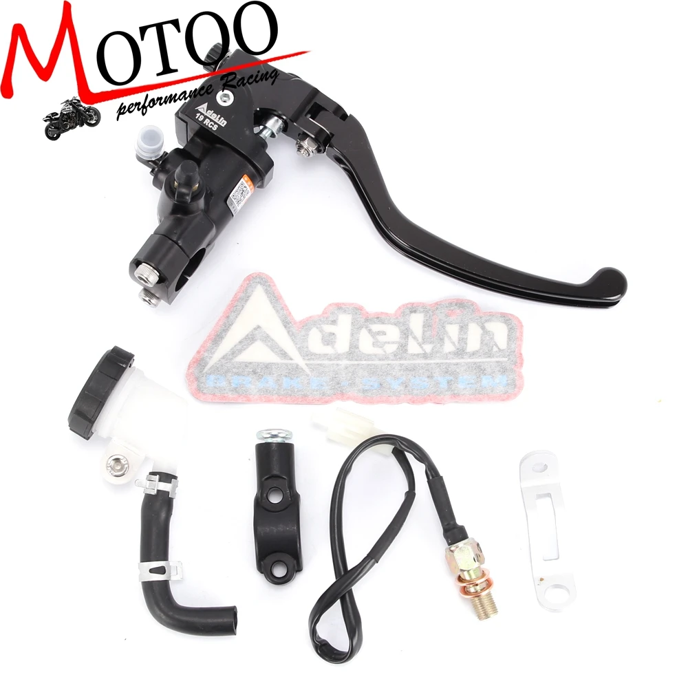 Главный Гидравлический тормозной цилиндр Motoo Motorcycle 19RCS для HONDA R1 R3 R6 FZ6 GSXR600 750 1000