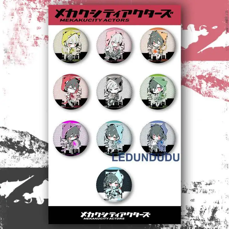 Брошь в виде героев мультфильма гинтоки|badge collection|badge animebadges cute |