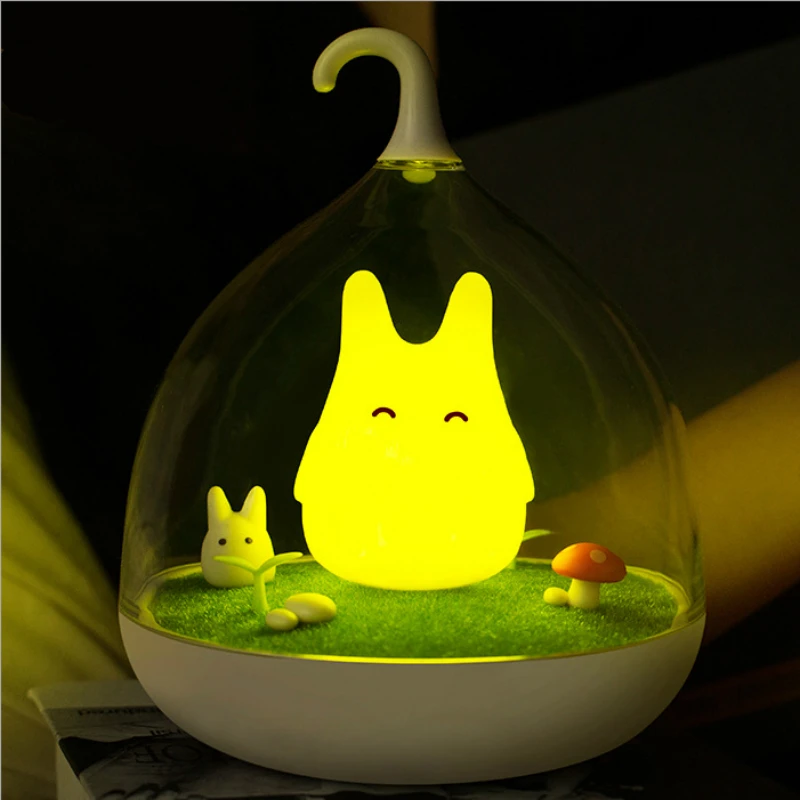 Портативный светодиодный ночник USB Smart Elf прикроватная лампа Сенсорное/Голосовое