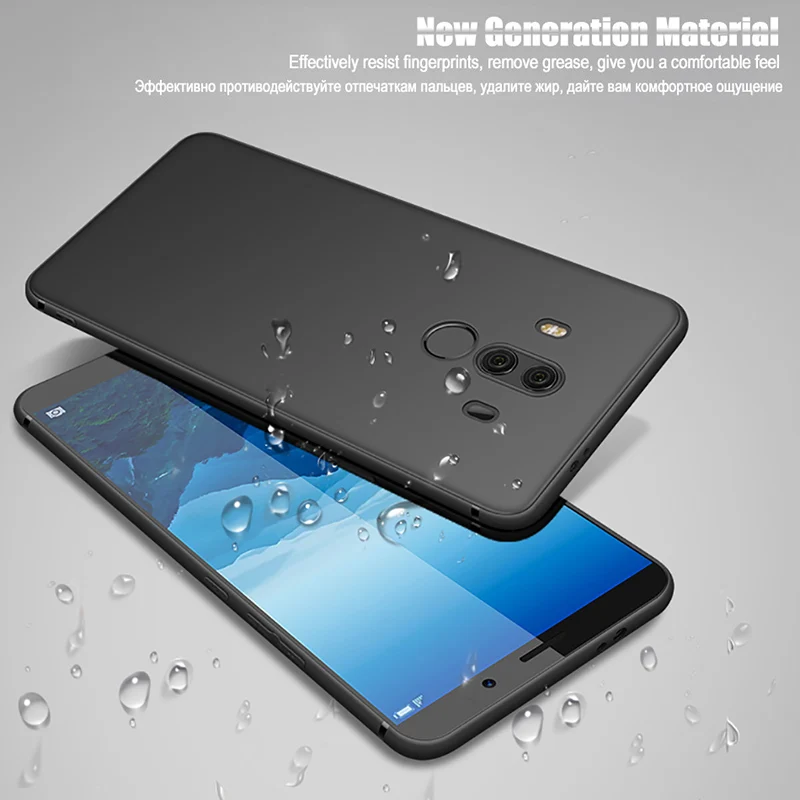 LuckGuard для Huawei Mate 10 Pro Чехол 8 9 20 чехлы телефонов задняя силиконовая Мягкая крышка