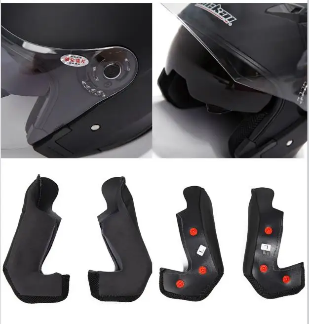 Шлем Мотоцикл открытым лицом Capacete гоночный мотоцикл Винтаж шлемы с Двойной
