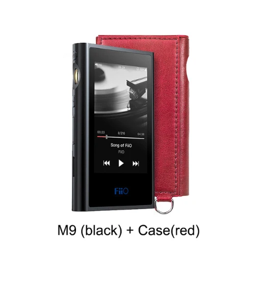 Красный Горячий FiiO M9 HIFI AK4490EN* 2 Сбалансированный wifi USB DAC DSD портативный аудио mp3-плеер высокого разрешения Bluetooth LDAC APTX FLAC - Цвет: Красный