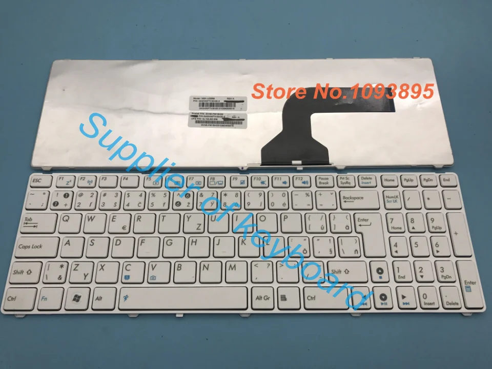 Новая клавиатура для ноутбука ASUS P52 P52F P52J P52JC P53 P53E P53S P53SJ белая | Компьютеры и офис