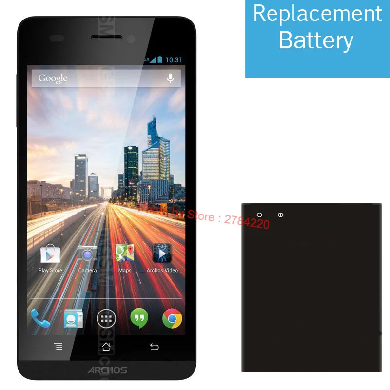 2000 мАч AC2000A1 сменный аккумулятор Аккумуляторы для ARCHOS Archos 50 Helium 4g Мобильные