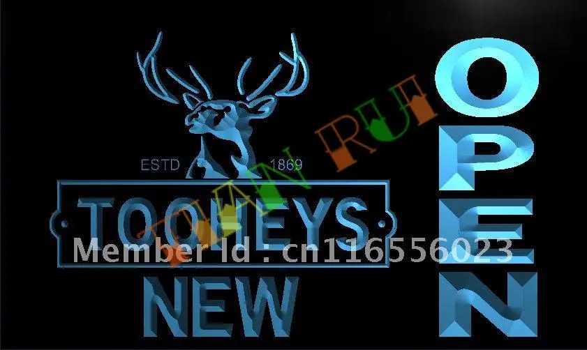 

LA080- Tooheys, новый светодиодный неоновый светильник для пива