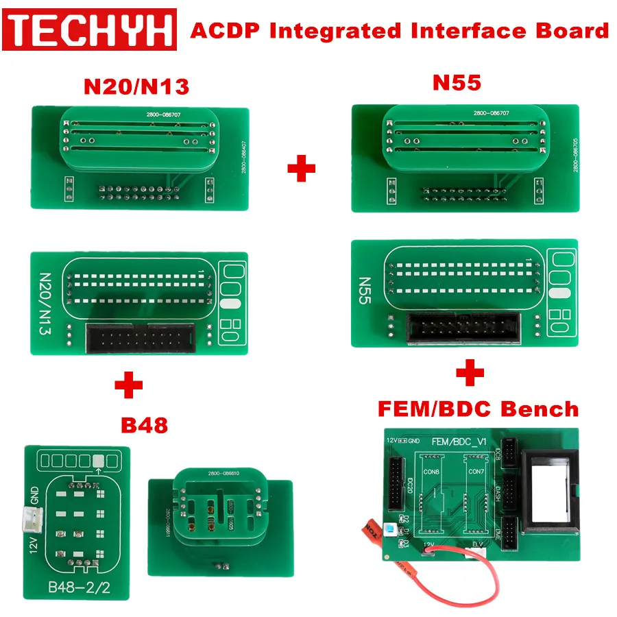 Стендовая интегрированная интерфейсная плата YANHUA ACDP N20/N13/N55/B48/FEM/BDC| |