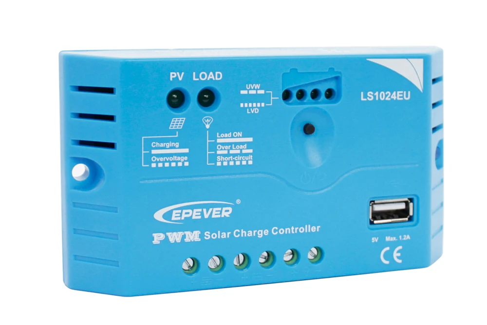 Регулятор солнечной панели 10 А для малой системы PWM LS1024EU | Обустройство дома