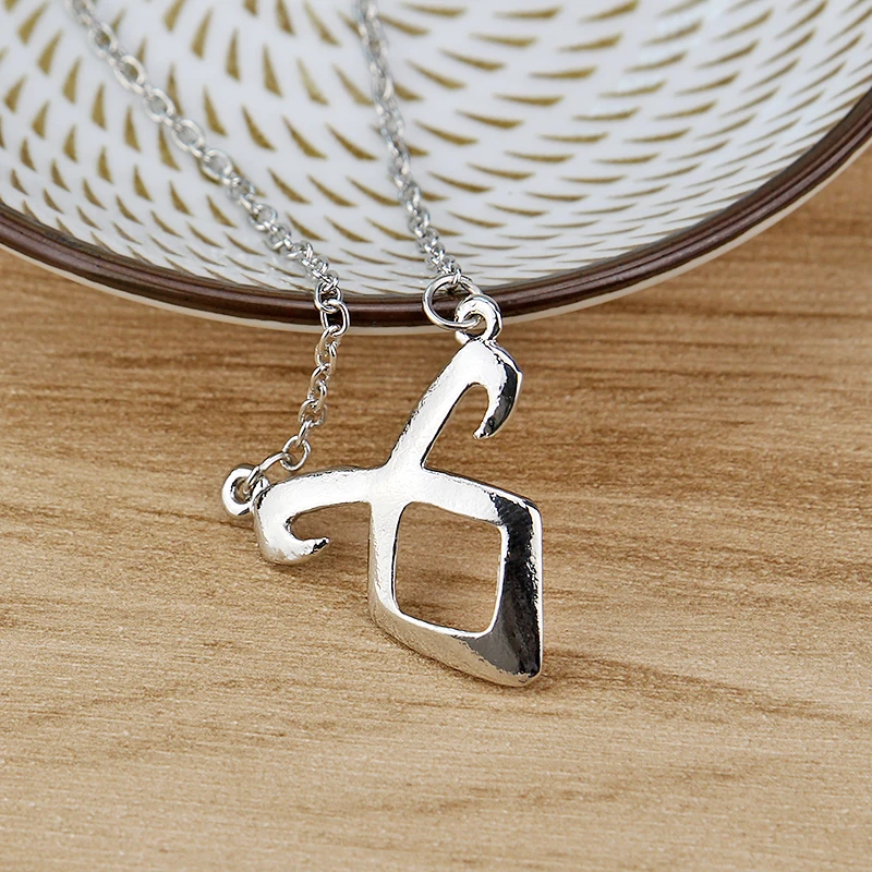 Movie City of Bones Pendant Necklace Angelic Forces Power Rune The Mortal Instruments Shadow Hunter Statement Jewelry | Украшения и