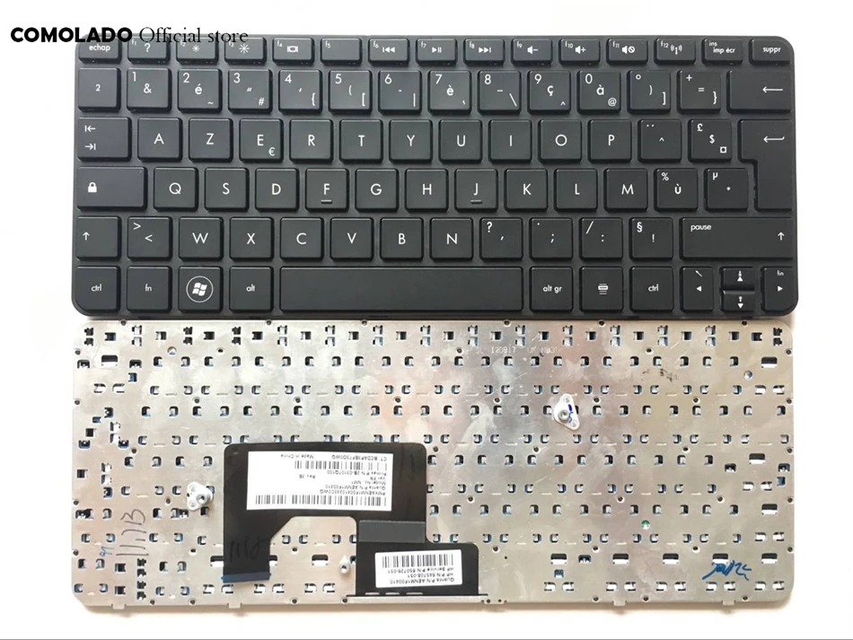 FR French Keyboard for HP mini210-2000 MINI 210-4000 210-2000 210-3000 1103 1104 110-3500 black with frame keyboard Layout | Компьютеры и