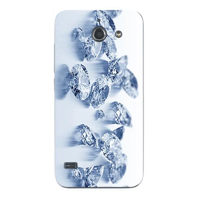 Чехол для телефона huawei Ascend Y550 Y 550 L01 Y550-L01 корпус телефона с рисунком окрашенный мягкий чехол в виде цветка для huawei Ascend Y550 - Цвет: L123