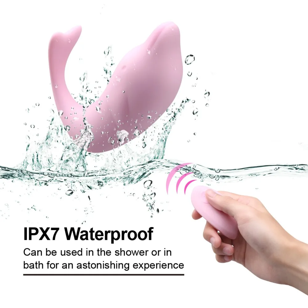 Luvkis 10 скоростей дистанционного управления G Spot Bodysafe силиконовые вагинальный