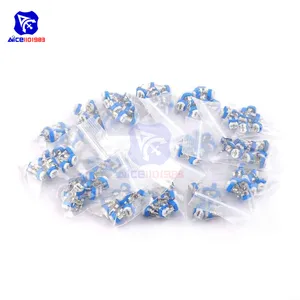 Подстроечный резистор RM065, 100R, 200R, 500R, 1K, 2K, 2,2 K, 3K, 5K, 10K, 20K, 50K, 100K, 500K, 1M Ом, RM-065, триммер, потенциометр, переменный резистор, 10 шт.