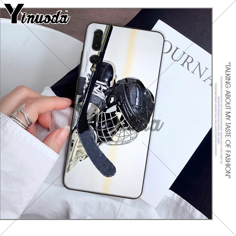 Спортивный чехол Yinuoda hockey для Huawei P10 plus 20 pro P20 lite mate9 10 honor view10|Чехлы-накладки| |