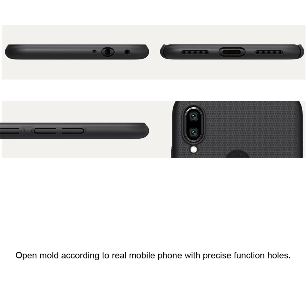 Для Xiaomi Redmi Note 7 Чехол 7S чехол NILLKIN матовый защитный ПК твердый пластиковый на